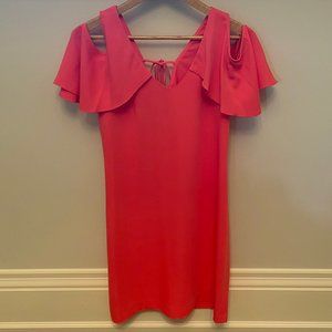NWT Red Off-the-Shoulder Dress || Trina Turk